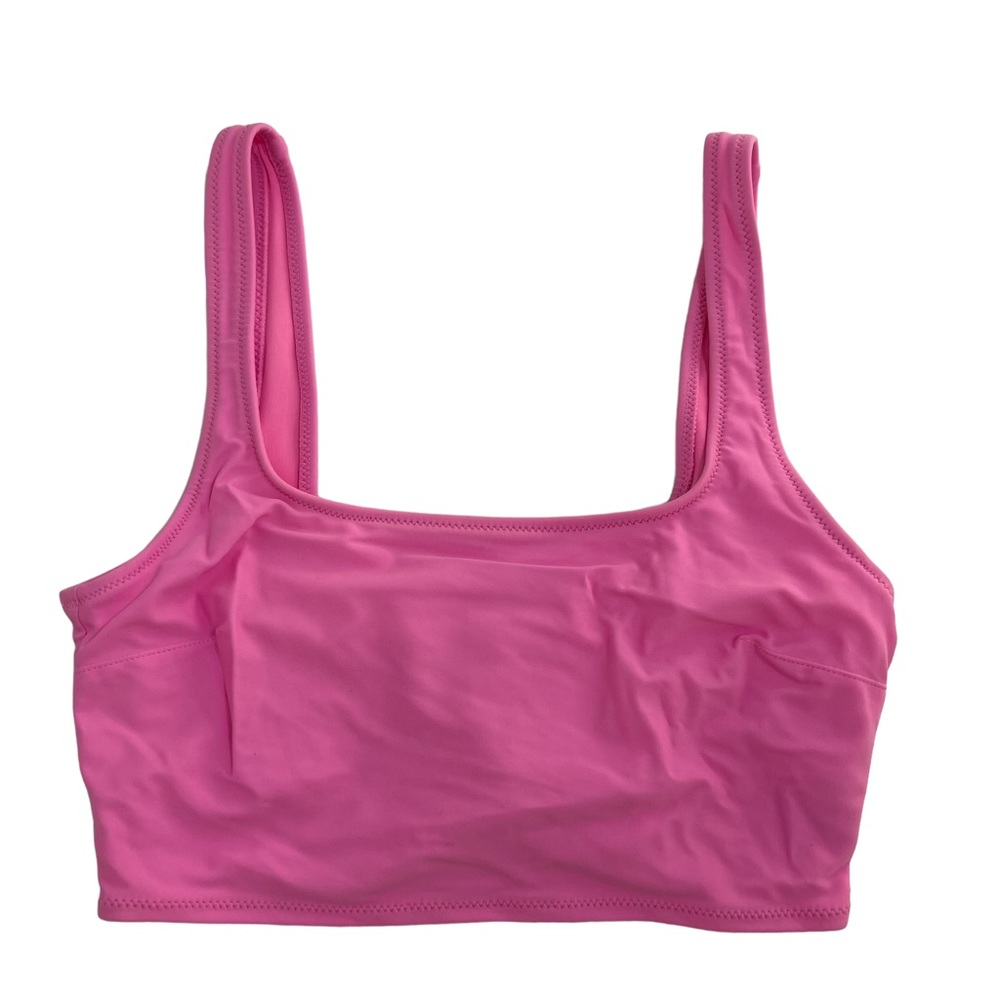 Neon Pink Bikini Top